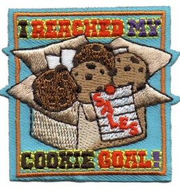 Advantage Emblem & Screen Prnt I Reached My Cookie Goal/Cookies in Box