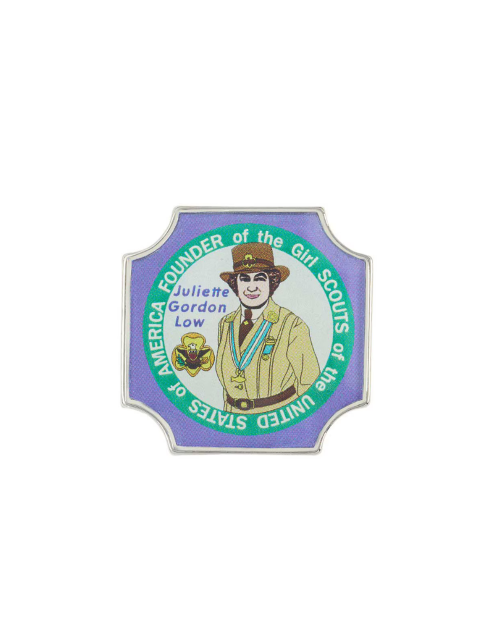 Juliette Gordon Low Quarter Pin