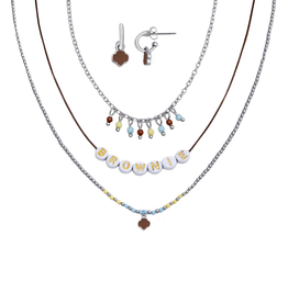 Brownie Necklace and Earring Set