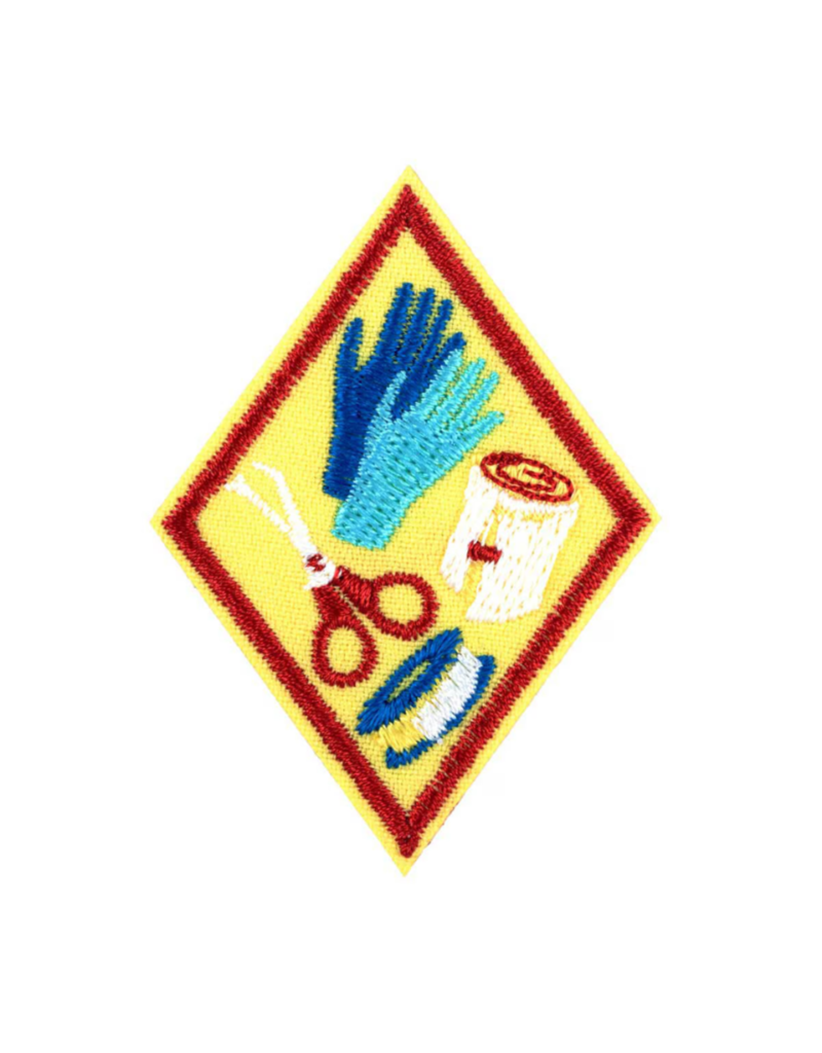 GIRL SCOUTS OF THE USA Cadette First Aid Badge