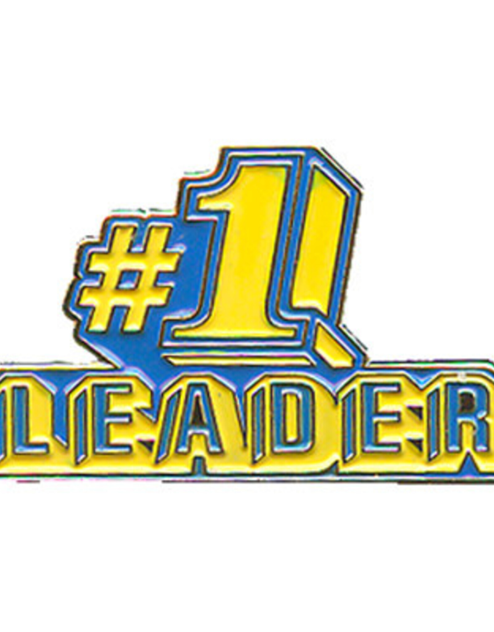 #1 (Number One) Leader Enamel Pin