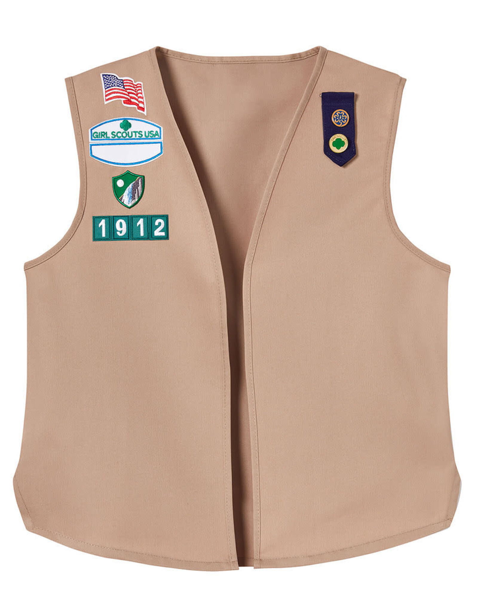 GIRL SCOUTS OF THE USA Official Cad/Sen/Amb Vest