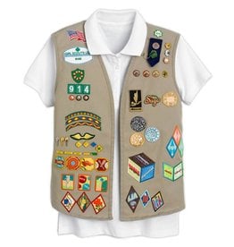 GIRL SCOUTS OF THE USA ! Cadette/Senior/Ambassador Vest