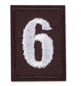 GIRL SCOUTS OF THE USA Brownie Uniform Troop Numerals