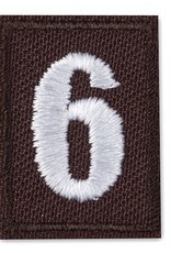 GIRL SCOUTS OF THE USA Brownie Uniform Troop Numerals