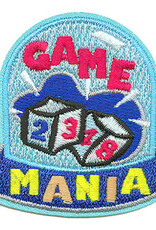 Advantage Emblem & Screen Prnt Game Mania Fun Patch