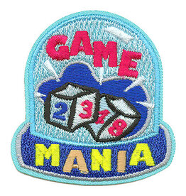 Advantage Emblem & Screen Prnt Game Mania Fun Patch