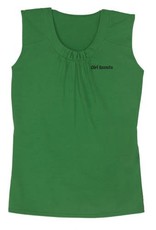 GIRL SCOUTS OF THE USA ! Sleeveless Green Shell Top