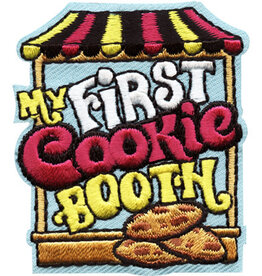 Advantage Emblem & Screen Prnt My First Cookie Booth w/choc. chip cookies
