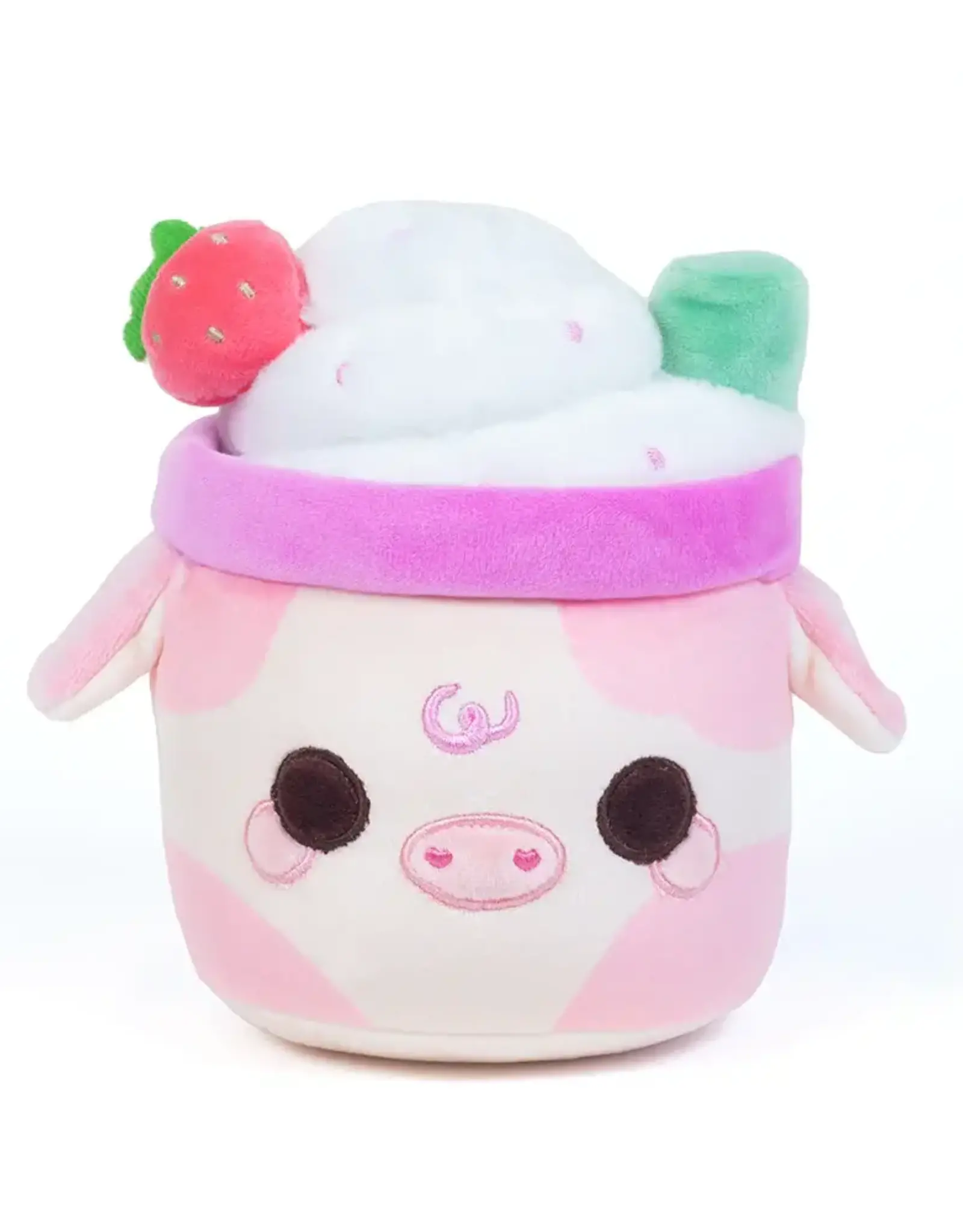 Strawberry Moo-Shake Scented Plush