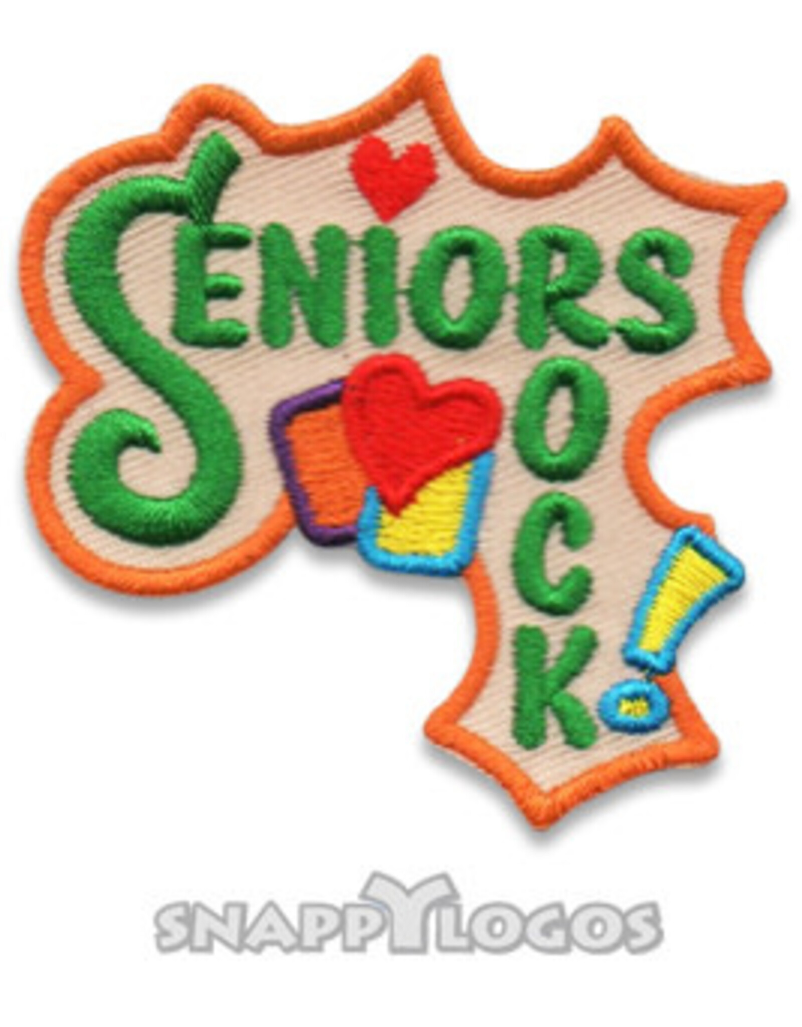 Seniors Rock Fun Patch (10471)