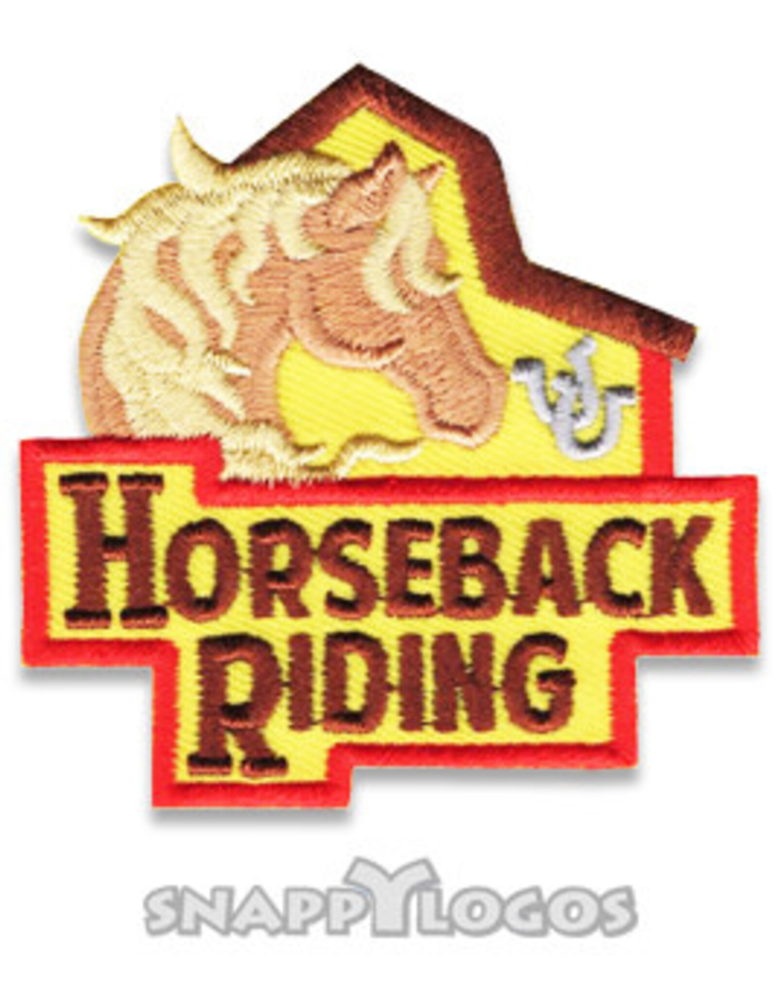 Horseback Riding (Barn) Fun Patch (10476)