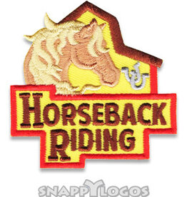 Horseback Riding (Barn) Fun Patch (10476)