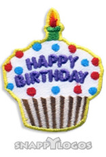 Happy Birthday (Cupcake) Fun Patch
