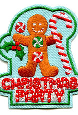 Advantage Emblem & Screen Prnt Christmas Party Patch