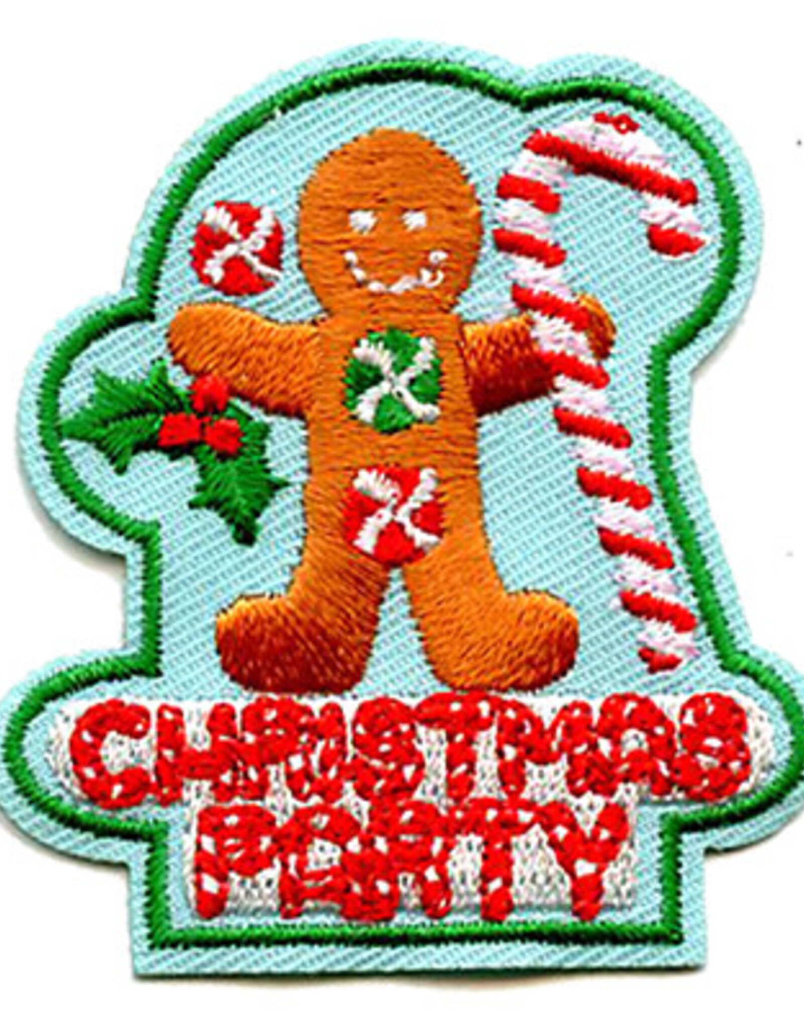 Advantage Emblem & Screen Prnt Christmas Party Patch