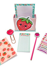 Strawberry Boxed Scented Stationery Set