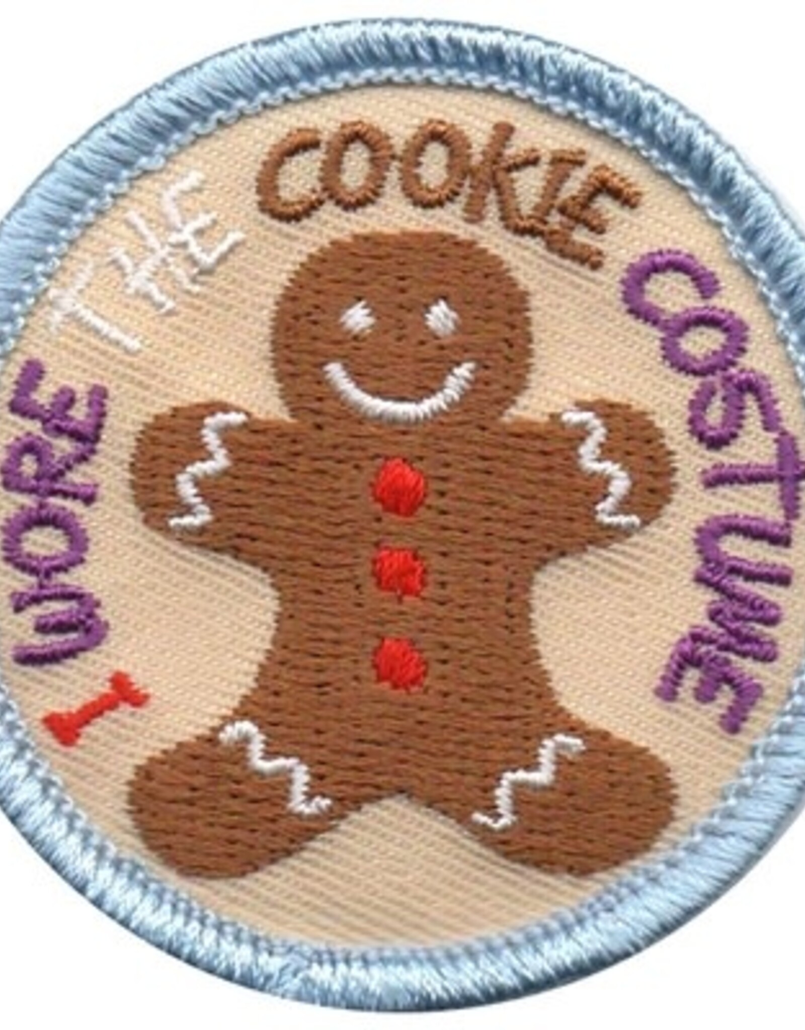 Wore the Cookie Costume Fun Patch