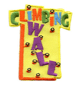 Advantage Emblem & Screen Prnt Climbing Wall Yellow Fun Patch (Glamp 2026)