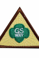 GIRL SCOUTS OF THE USA Brownie Girl Scout Way Badge