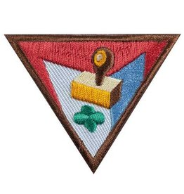 GIRL SCOUTS OF THE USA Brownie Letterboxer Badge