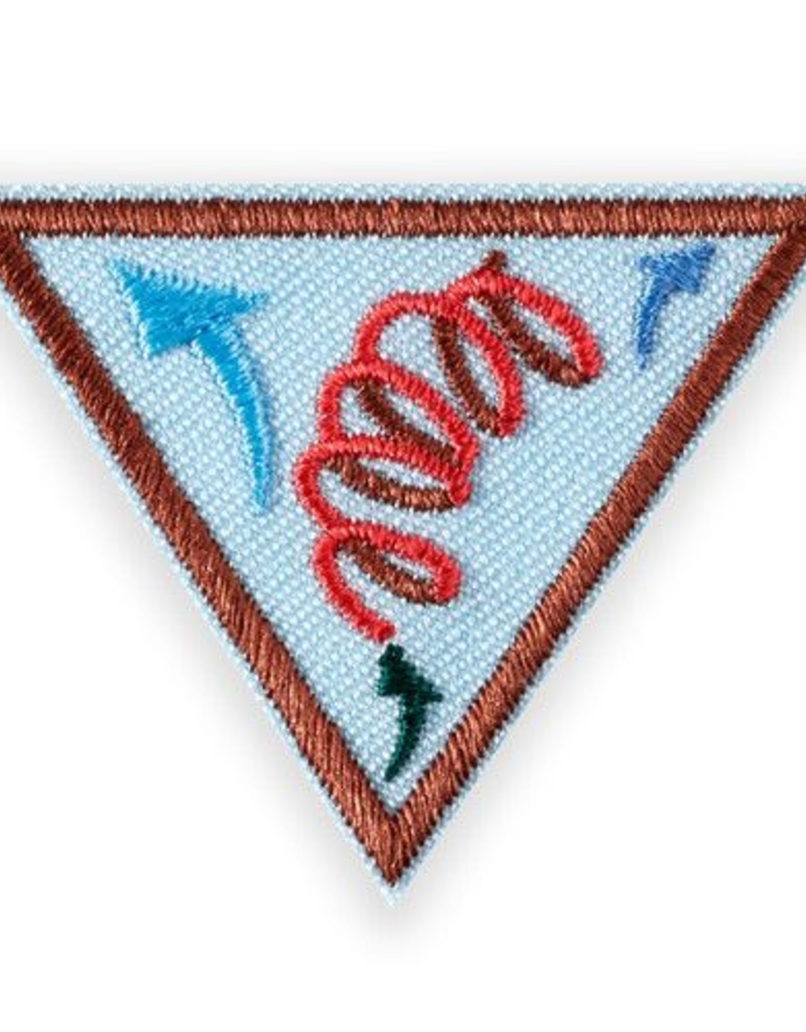 GIRL SCOUTS OF THE USA Brownie Leap Bot Design Badge Girl Scouts of