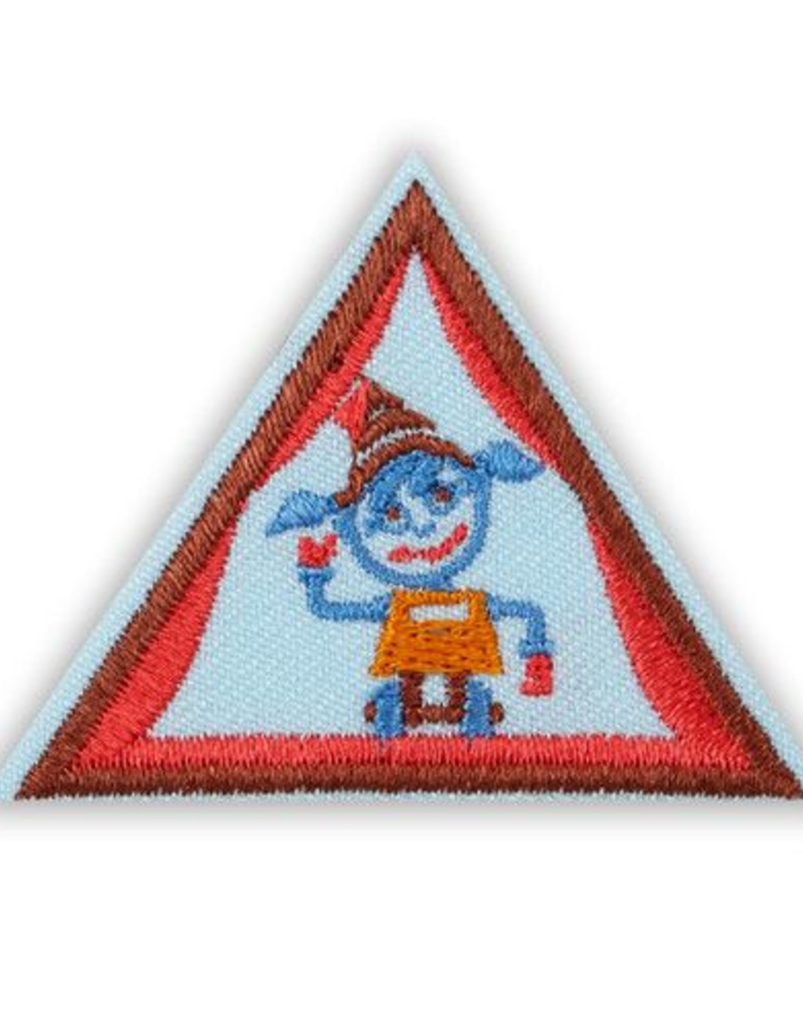 GIRL SCOUTS OF THE USA Brownie Showcasing Robots Badge