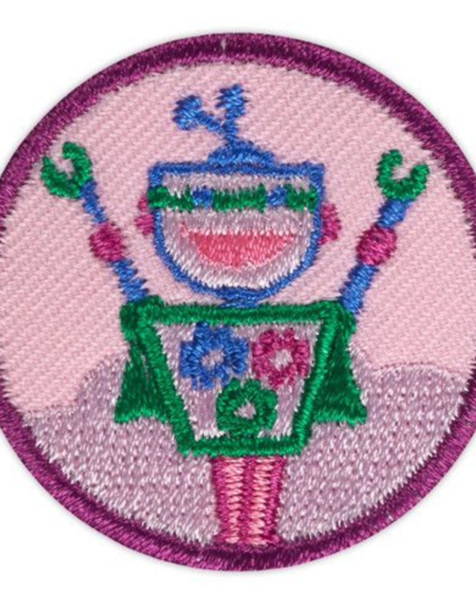 GIRL SCOUTS OF THE USA Junior Showcasing Robots Badge