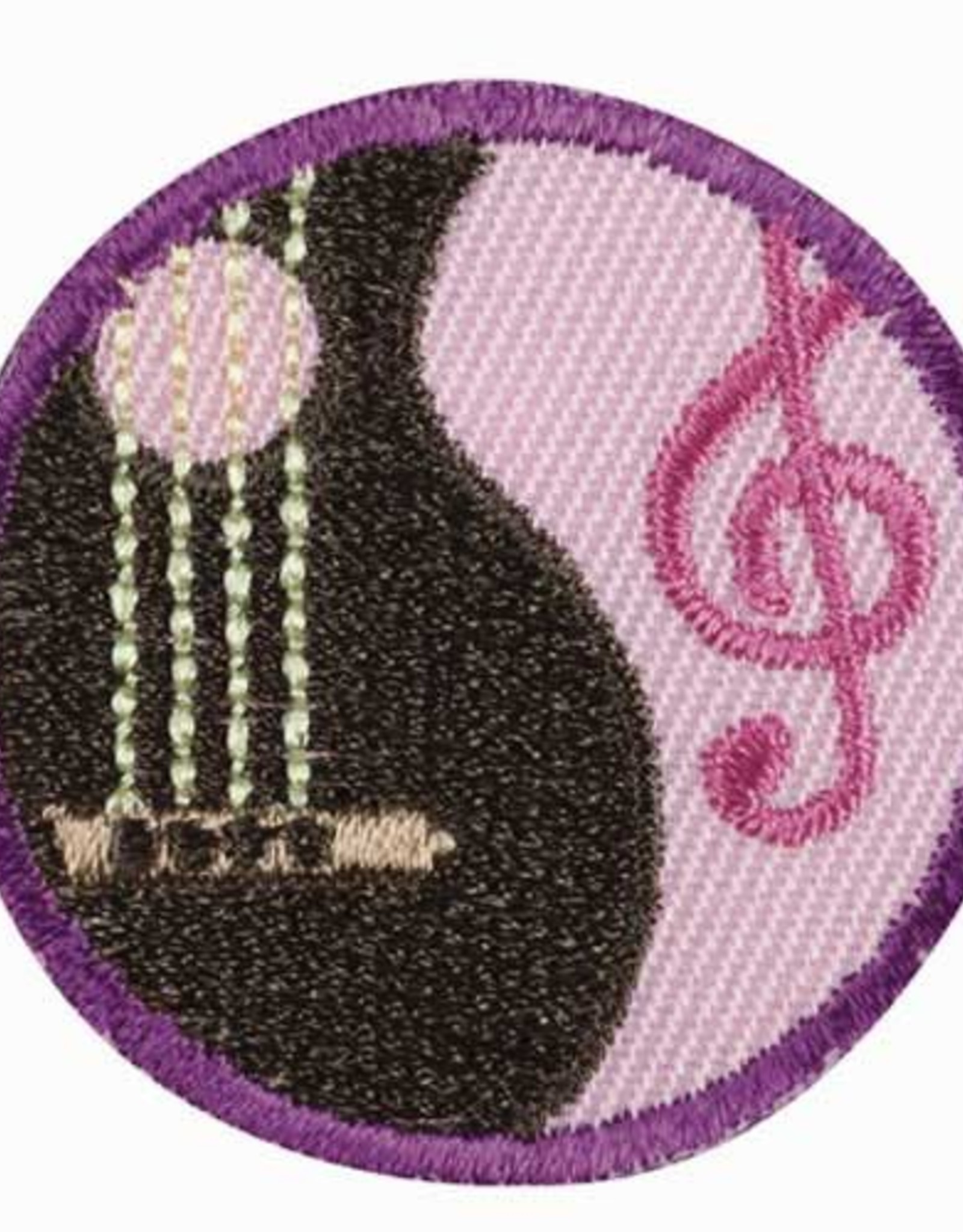 GIRL SCOUTS OF THE USA Junior Musician Badge