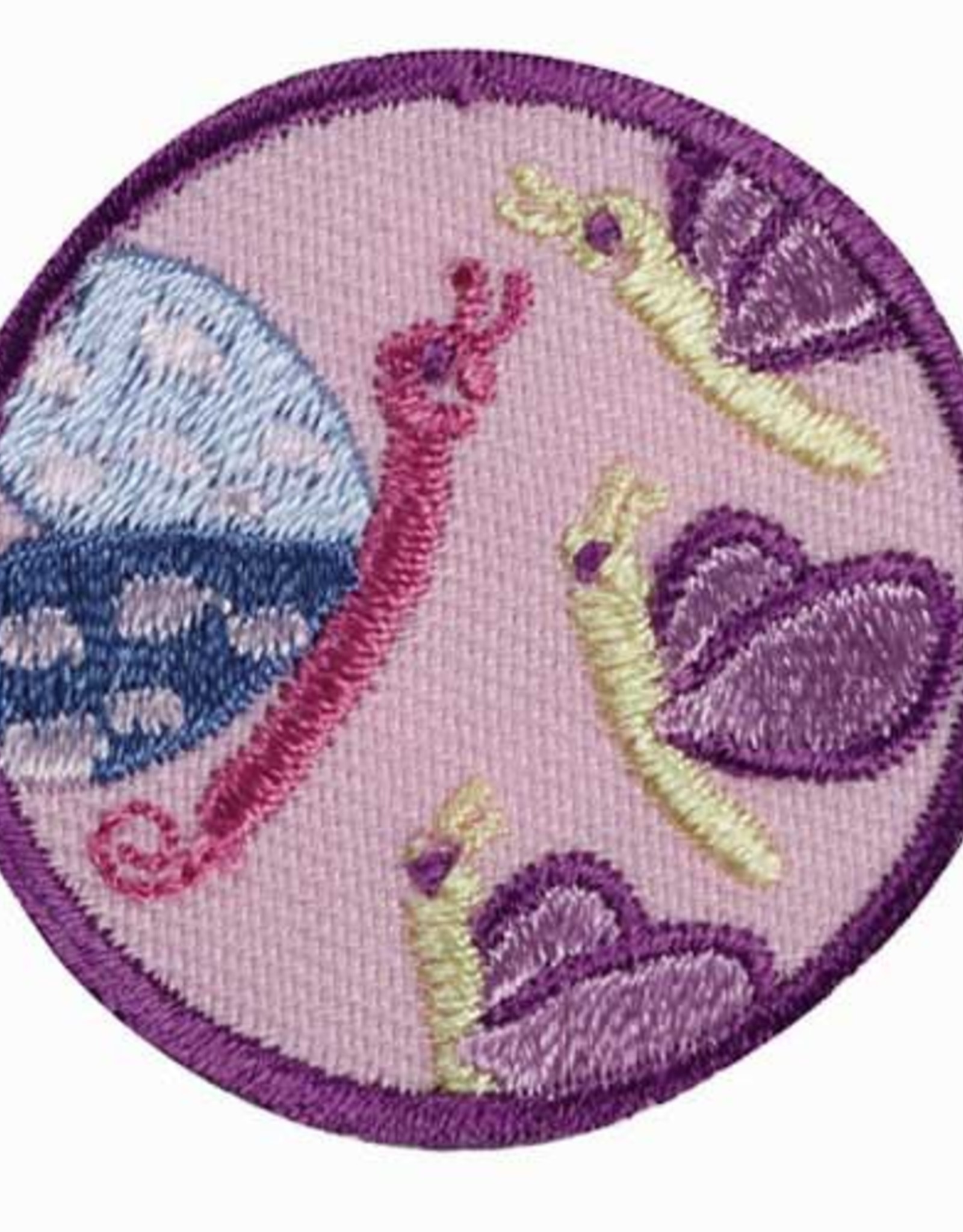GIRL SCOUTS OF THE USA Junior Social Butterfly Badge