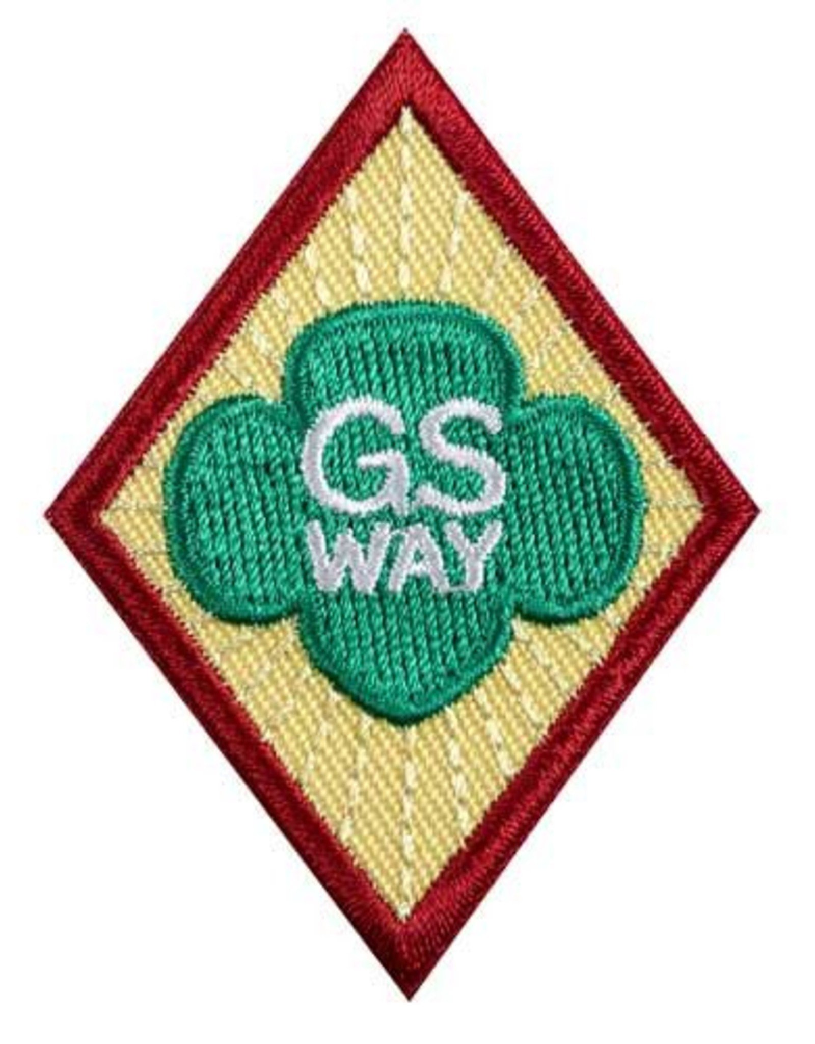 GIRL SCOUTS OF THE USA Cadette Girl Scout Way Badge