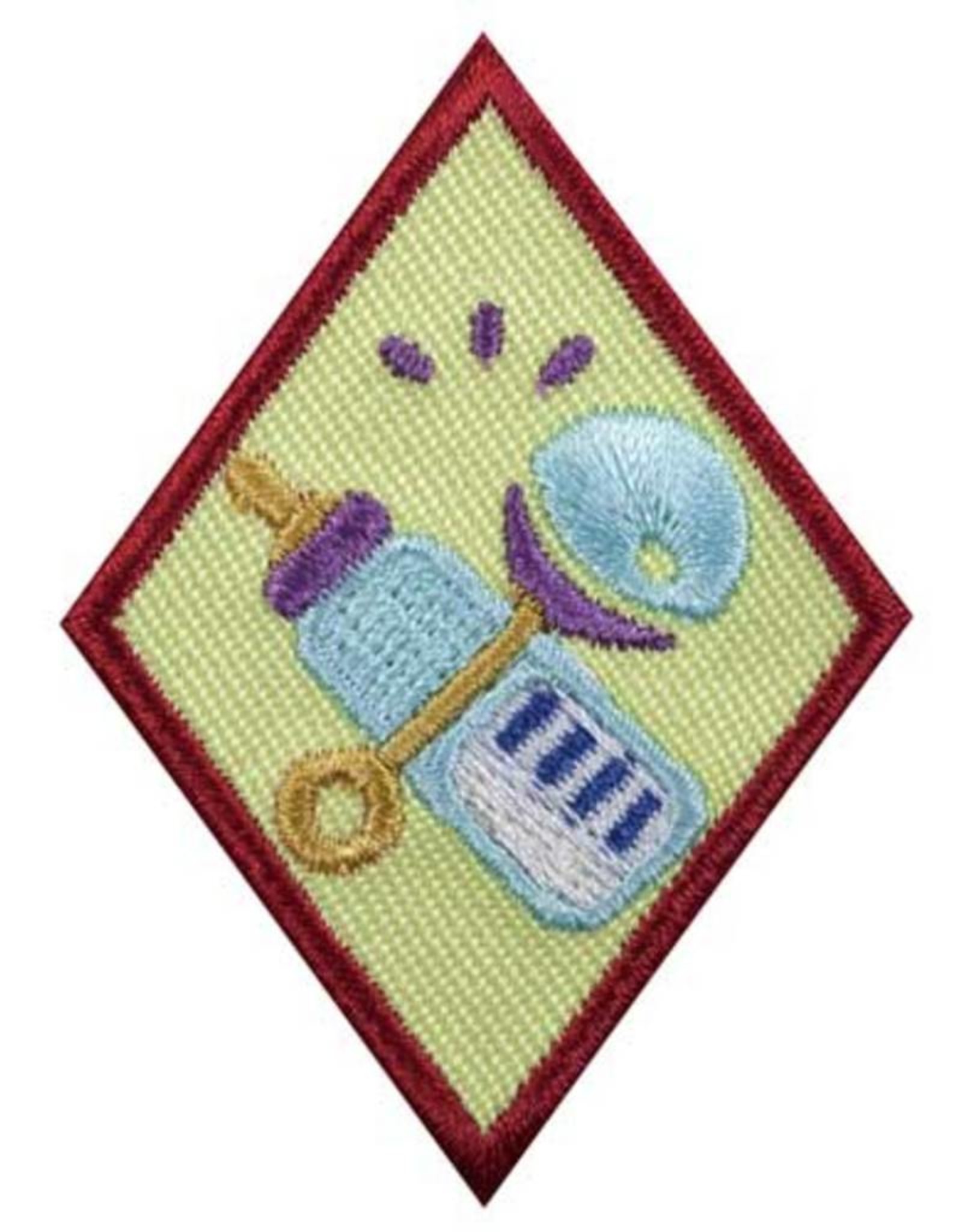 GIRL SCOUTS OF THE USA Cadette Babysitter Badge