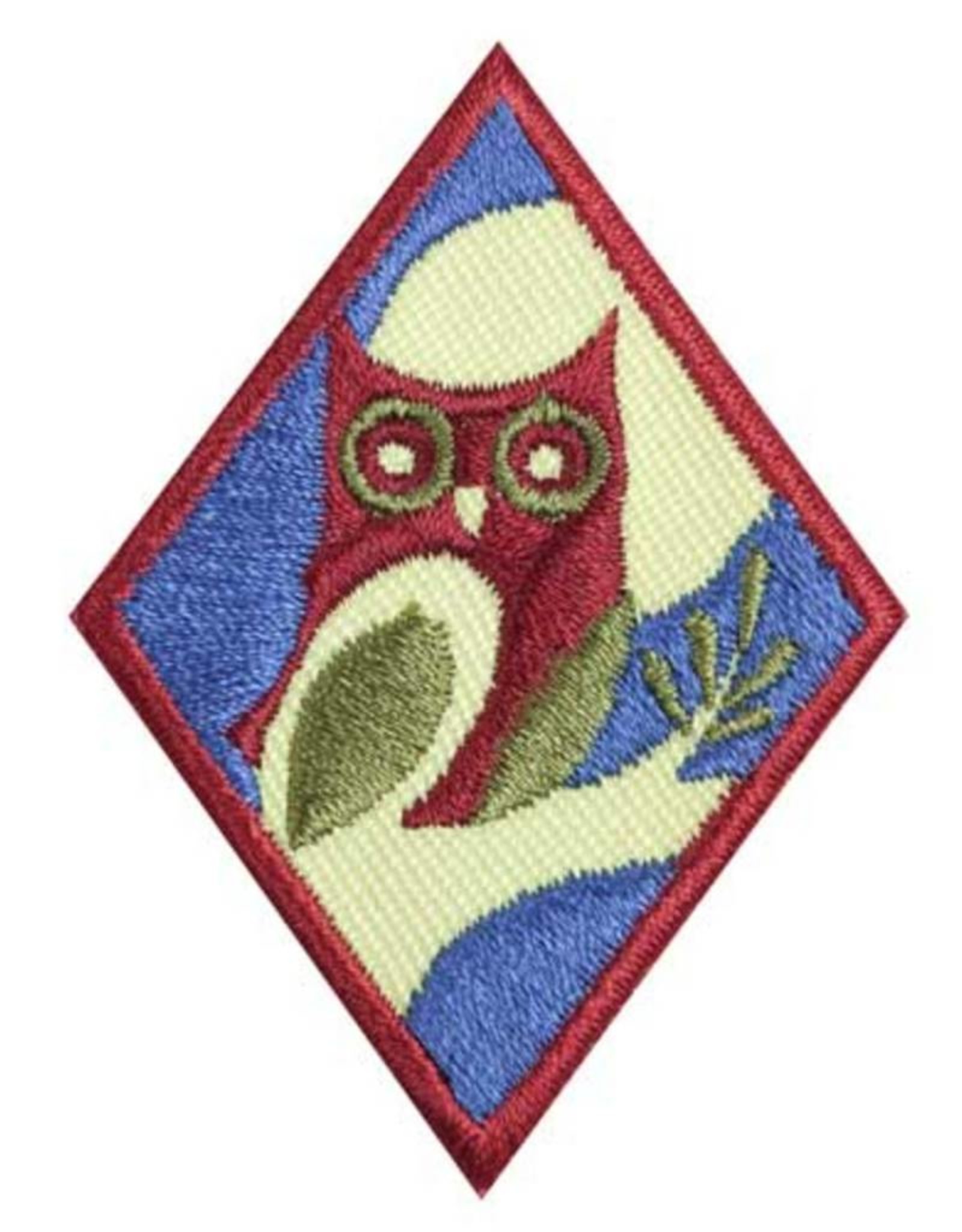 GIRL SCOUTS OF THE USA Cadette Night Owl Badge