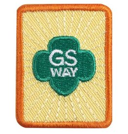 GIRL SCOUTS OF THE USA Senior Girl Scout Way Badge