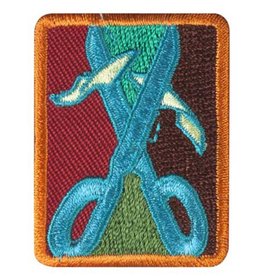 GIRL SCOUTS OF THE USA Senior Collage Artist Badge