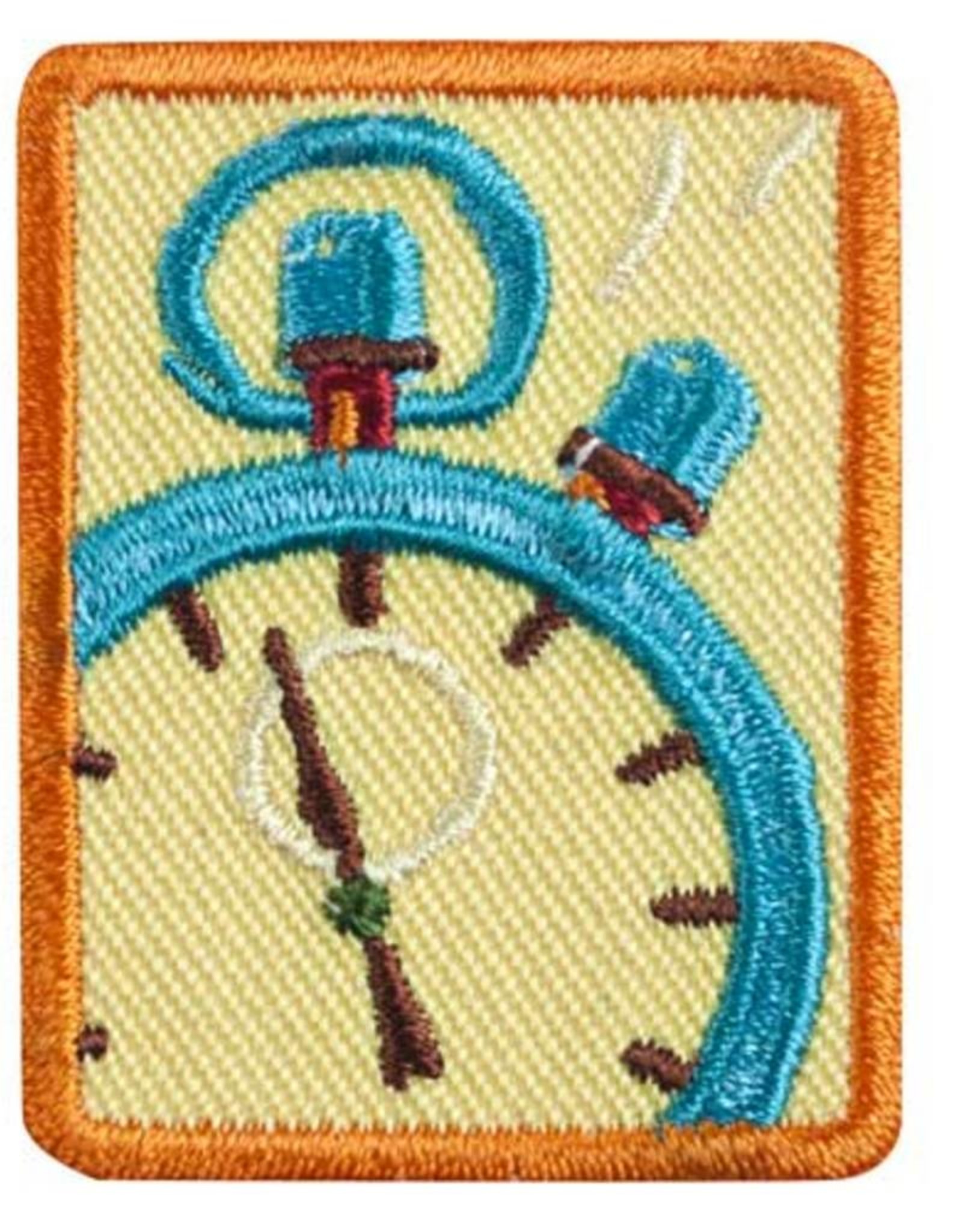 GIRL SCOUTS OF THE USA Senior Cross Training Badge