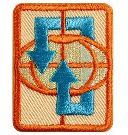 GIRL SCOUTS OF THE USA Senior Traveler Badge