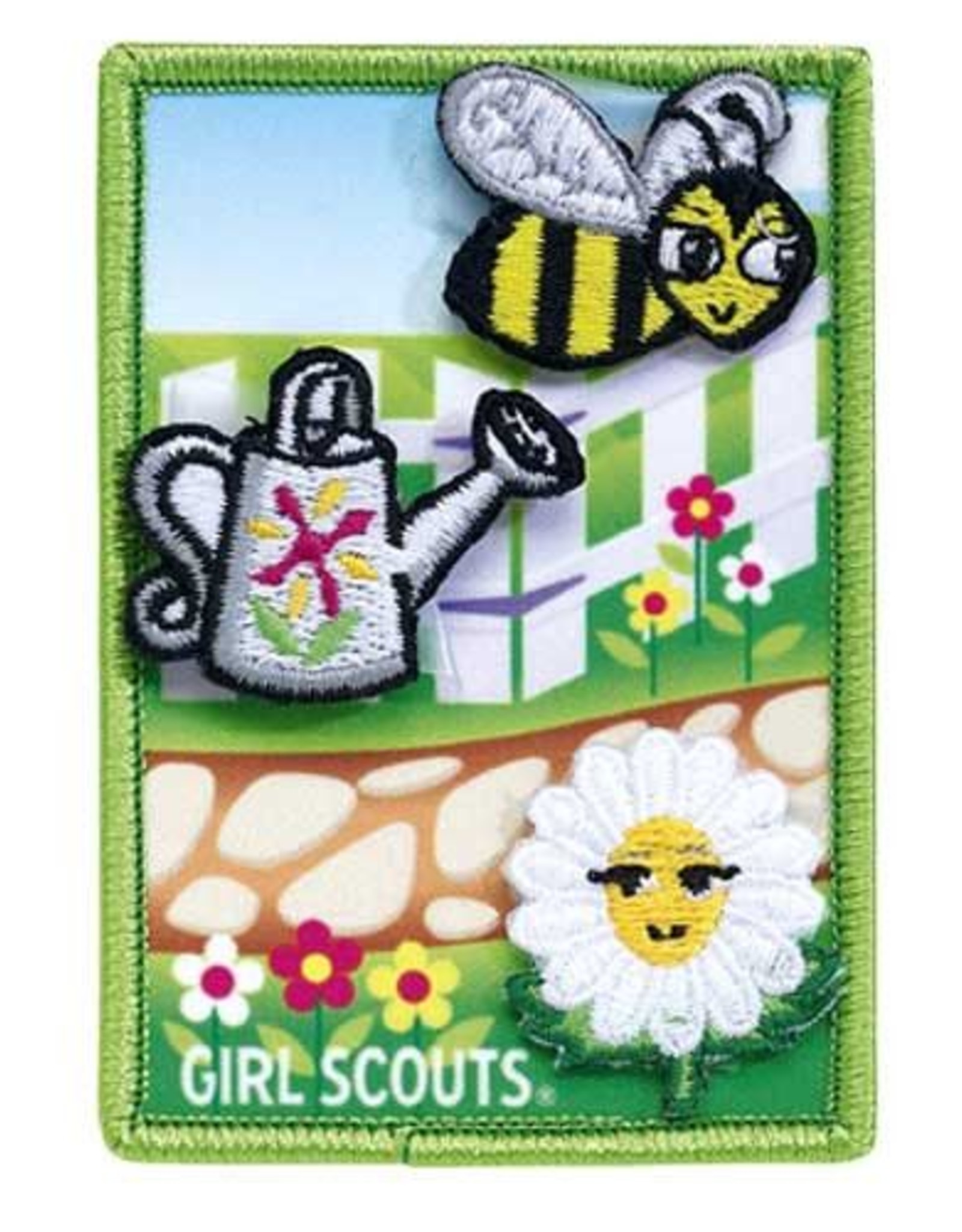 GIRL SCOUTS OF THE USA Daisy Welcome To The Flower Garden Journey Award Set
