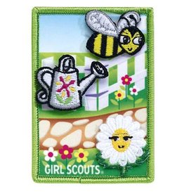 GIRL SCOUTS OF THE USA Daisy Welcome To The Flower Garden Journey Award Set