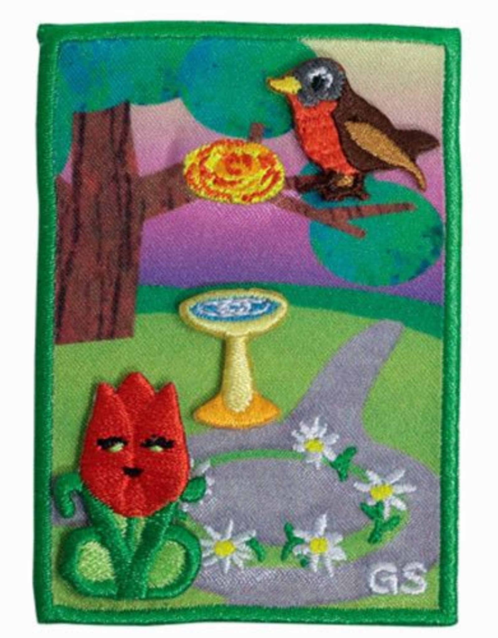 GIRL SCOUTS OF THE USA Daisy 5 Flower Journey Award Set