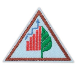 GIRL SCOUTS OF THE USA Brownie Think Like a Citizen Scientist Journey Award Badge