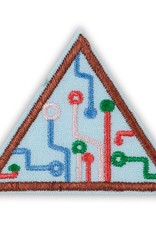 GIRL SCOUTS OF THE USA Brownie Think Like a Programmer Computer Science Journey Award Badge