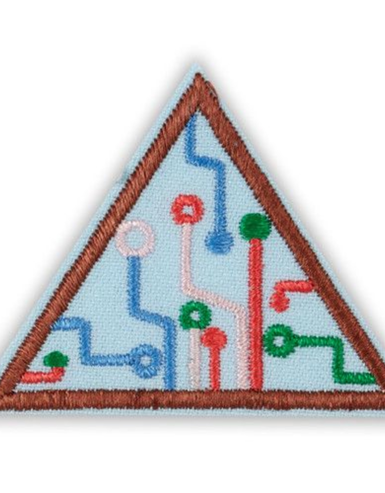 GIRL SCOUTS OF THE USA Brownie Think Like a Programmer Computer Science Journey Award Badge