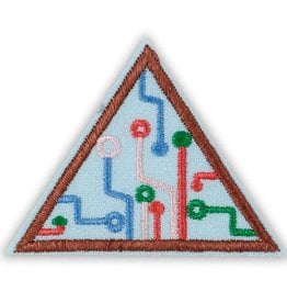 GIRL SCOUTS OF THE USA Brownie Think Like a Programmer Computer Science Journey Award Badge