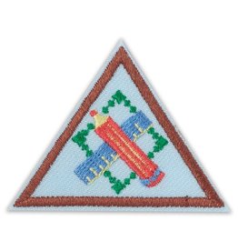 GIRL SCOUTS OF THE USA Brownie Engineering Journey Award Badge
