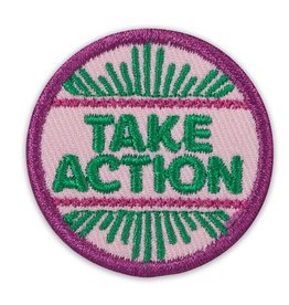 GIRL SCOUTS OF THE USA Junior Take Action Award Badge