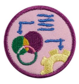 GIRL SCOUTS OF THE USA Junior Think Like an Engineer Engineering Journey Award Badge