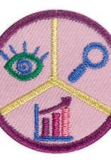 GIRL SCOUTS OF THE USA Junior Think Like a Citizen Scientist Journey Award Badge