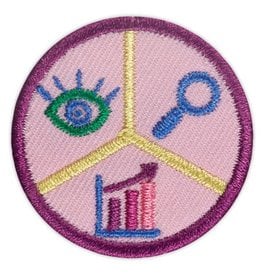 GIRL SCOUTS OF THE USA Junior Think Like a Citizen Scientist Outdoor STEM Journey Award Badge