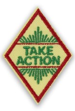 GIRL SCOUTS OF THE USA Cadette Take Action Award Badge